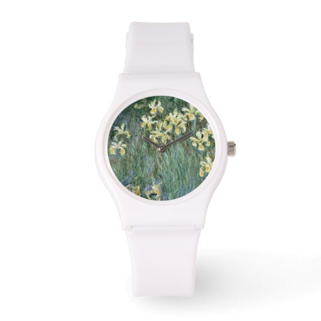 Claude Monet | The Yellow Irises Watch (Front)