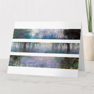 Claude Monet Three Paintings at Orangerie Museum Card