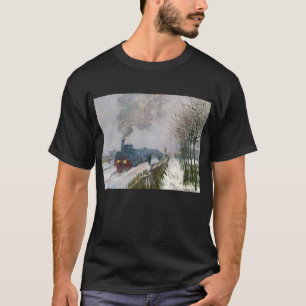 Claude Monet - Train in the Snow / The Locomotive T-Shirt