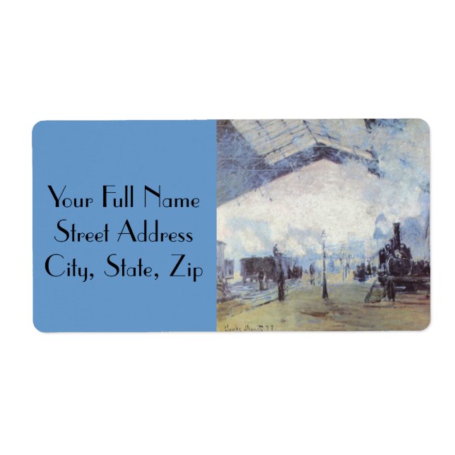 Claude Monet Train Station (Front)