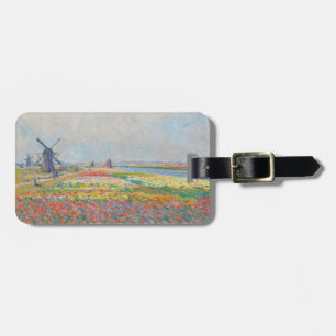 Claude Monet - Tulip Fields near The Hague Luggage Tag
