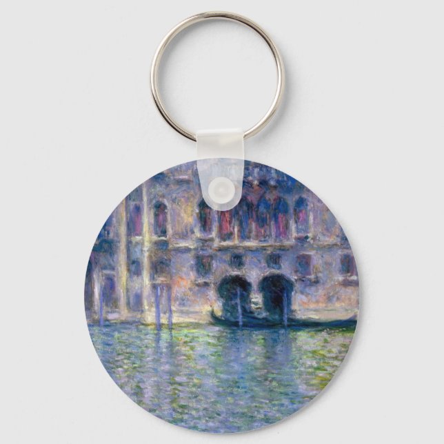 Claude Monet Venice Keychain (Front)