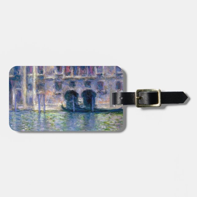 Claude Monet Venice Luggage Tag (Front Horizontal)