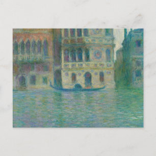 Claude Monet - Venice, Palazzo Dario Postcard