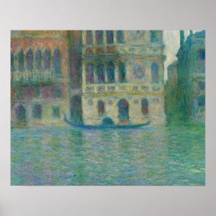 Claude Monet - Venice, Palazzo Dario Poster