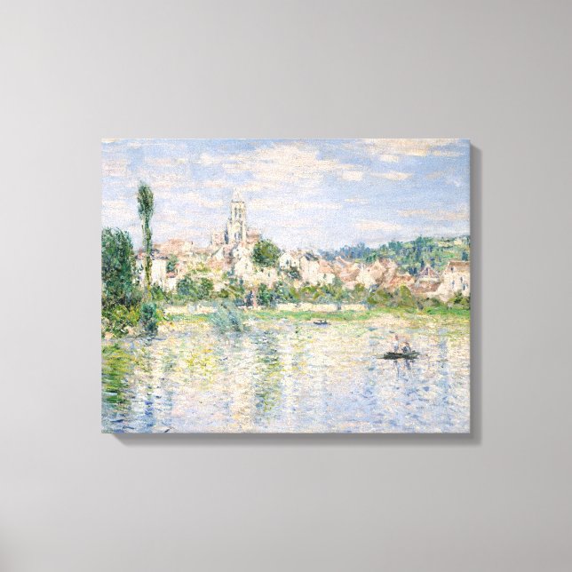 Claude Monet - Vetheuil in Summer Canvas Print (Front)