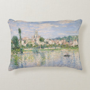 Claude Monet - Vetheuil in Summer Decorative Pillow
