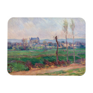 Claude Monet - View of Vernon Magnet