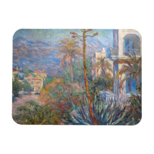 Claude Monet - Villas at Bordighera Magnet