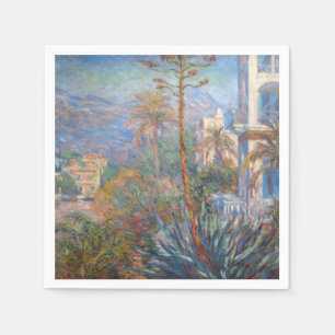 Claude Monet - Villas at Bordighera Napkin