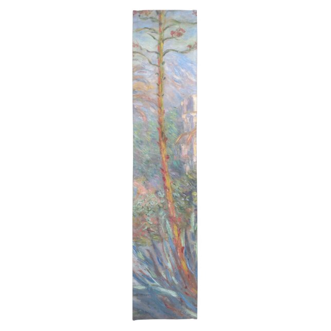 Claude Monet - Villas at Bordighera Short Table Runner (Front)