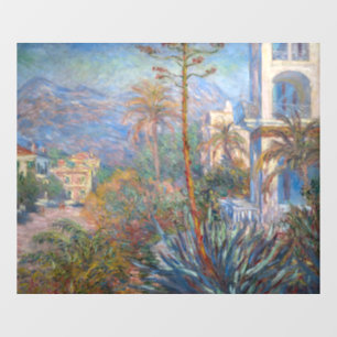 Claude Monet - Villas at Bordighera Window Cling