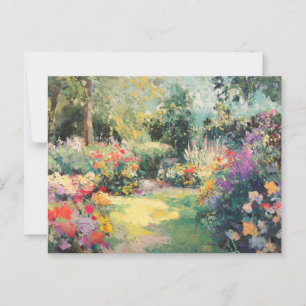 Claude Monet Vintage Postcard