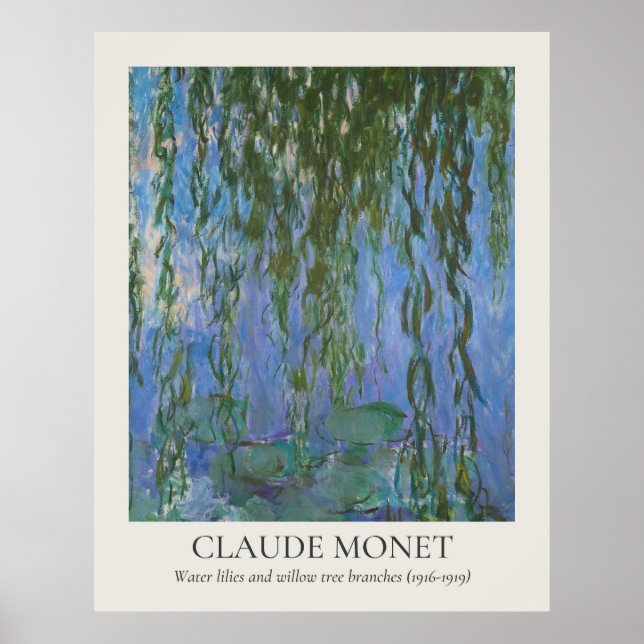 Claude Monet Vintage Wall Art 11x14 Ratio (Front)