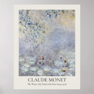 Claude Monet Vintage Wall Art 11x14 Ratio