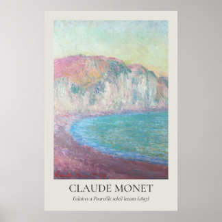 Claude Monet Vintage Wall Art 2x3 Ratio