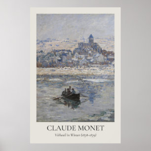 Claude Monet Vintage Wall Art 2x3 Ratio