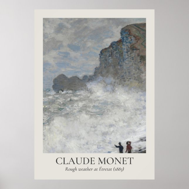 Claude Monet Vintage Wall Art ISO Ratio (Front)