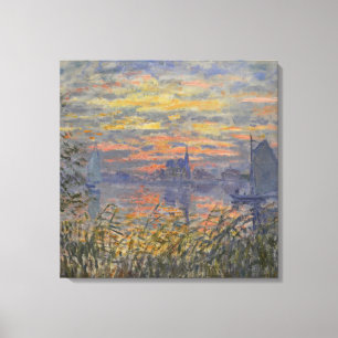 Claude Monet - Vue Marine Avec Pri Toile Coucher D