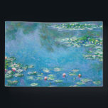 Claude Monet - Water Lilies 1906 Banner<br><div class="desc">Water Lilies (Nympheas) - Claude Monet, Oil on Canvas, 1906</div>