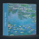 Claude Monet - Water Lilies 1906 Binder<br><div class="desc">Water Lilies (Nympheas) - Claude Monet,  Oil on Canvas,  1906</div>