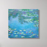 Claude Monet - Water Lilies 1906 Canvas Print<br><div class="desc">Water Lilies (Nympheas) - Claude Monet,  Oil on Canvas,  1906</div>