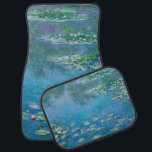 Claude Monet - Water Lilies 1906 Car Mat<br><div class="desc">Water Lilies (Nympheas) - Claude Monet,  Oil on Canvas,  1906</div>