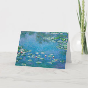 Claude Monet - Water Lilies 1906 Card