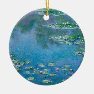 Claude Monet - Water Lilies 1906 Ceramic Ornament