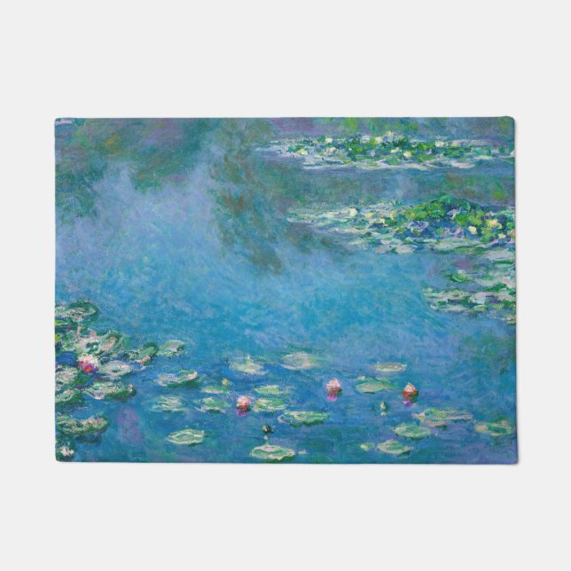 Claude Monet - Water Lilies 1906 Doormat (Front)