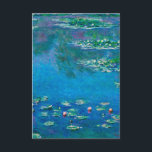 Claude Monet - Water Lilies 1906 Enclosure Card<br><div class="desc">Claude Monet - Water Lilies 1906. Famous art painting.</div>