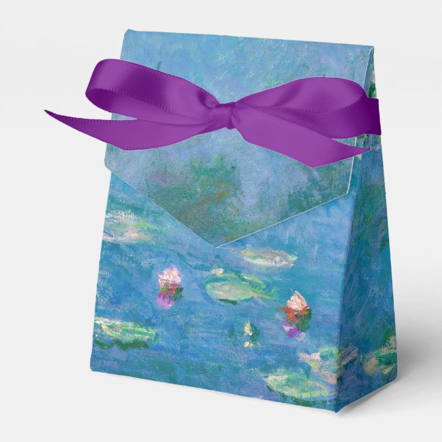 Claude Monet - Water Lilies 1906 Favor Box (Front Side)