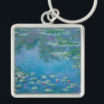 Claude Monet - Water Lilies 1906 Keychain<br><div class="desc">Water Lilies (Nympheas) - Claude Monet,  Oil on Canvas,  1906</div>