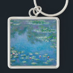 Claude Monet - Water Lilies 1906 Keychain<br><div class="desc">Water Lilies (Nympheas) - Claude Monet,  Oil on Canvas,  1906</div>