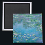 Claude Monet - Water Lilies 1906 Magnet<br><div class="desc">Water Lilies (Nympheas) - Claude Monet,  Oil on Canvas,  1906</div>
