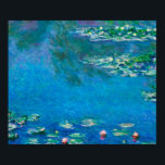 Claude Monet - Water Lilies 1906 Poster<br><div class="desc">Claude Monet - Water Lilies 1906. Famous art painting.</div>