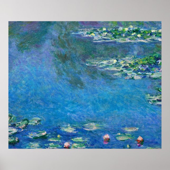 Claude Monet - Water Lilies 1906 Poster (Front)