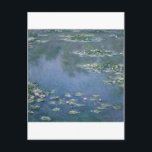 Claude Monet - Water Lilies - 1906 Ryerson Postcard<br><div class="desc">Water Lilies,  1906 Ryerson. Oil on canvas 87.6 x 92.7 cm   Gallery = The Art Institute of Chicago  Mr. and Mrs. Martin A. Ryerson Collection  Oscar-Claude Monet (November 14,  1840 - December 5,  1926) was a French impressionist painter.</div>