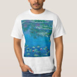 Claude Monet - Water Lilies 1906 T-Shirt<br><div class="desc">Claude Monet - Water Lilies (1906). Famous art painting.</div>