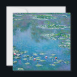 Claude Monet - Water Lilies 1906 Thank You Card<br><div class="desc">Water Lilies (Nympheas) - Claude Monet,  Oil on Canvas,  1906</div>