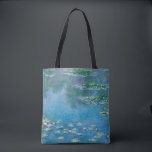 Claude Monet - Water Lilies 1906 Tote Bag<br><div class="desc">Water Lilies (Nympheas) - Claude Monet,  Oil on Canvas,  1906</div>