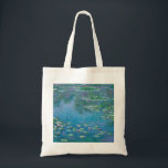 Claude Monet - Water Lilies 1906 Tote Bag<br><div class="desc">Water Lilies (Nympheas) - Claude Monet,  Oil on Canvas,  1906</div>