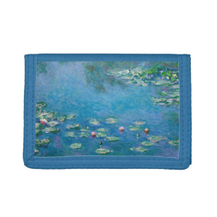 Claude Monet - Water Lilies 1906 Trifold Wallet