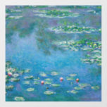 Claude Monet - Water Lilies 1906 Window Cling<br><div class="desc">Water Lilies (Nympheas) - Claude Monet,  Oil on Canvas,  1906</div>