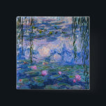 Claude Monet - Water Lilies, 1916 2 Inch Square Button<br><div class="desc">Claude Monet - Water Lilies,  1916</div>