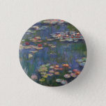 Claude Monet Water Lilies 1916 Fine Art 1 Inch Round Button<br><div class="desc">Claude Monet Water Lilies 1916 Fine Art Button</div>
