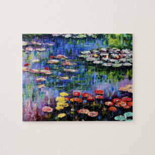 Claude Monet Water Lilies 1916 Fine Art Jigsaw Puzzle