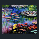 Claude Monet Water Lilies 1916 Fine Art Poster<br><div class="desc">Claude Monet Water Lilies 1916 Fine Art Poster</div>