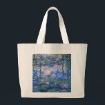 Claude Monet - Water Lilies, 1916 Large Tote Bag<br><div class="desc">Claude Monet - Water Lilies, 1916</div>