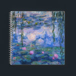 Claude Monet - Water Lilies, 1916 Notebook<br><div class="desc">Claude Monet - Water Lilies,  1916</div>